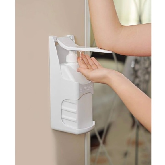 Liquid Dispenser Wall Mount Hand Sanitizer , Soap Dish soap dispenser BPA Free - Picture 2 of 9